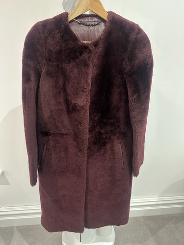 Bennet burgundy shearling - bennet,