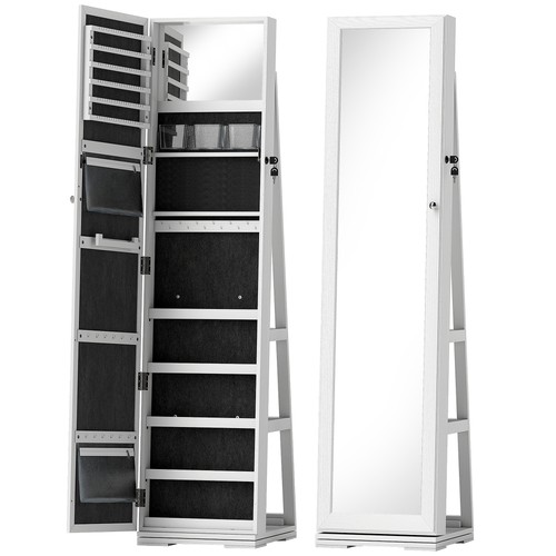 360 swivel jewellery cabinet - swivel,