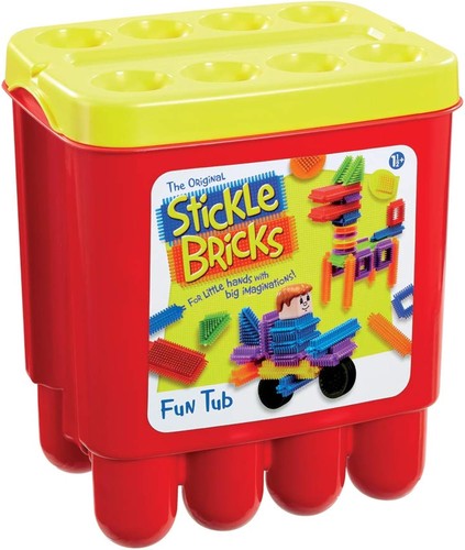 Stickle bricks fun - bricks, tub