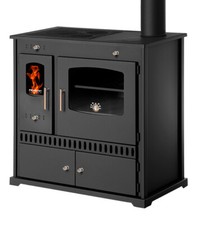 Prometey Perfect Eco 7 kW Wood Cooking Stove with Cast Iron Top Plate