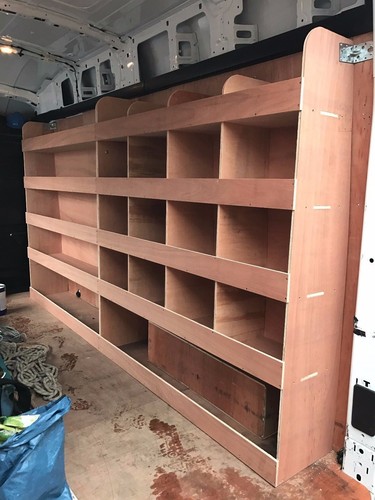 Mercedes sprinter van shelving - mercedes,