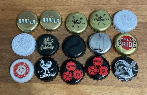 Beer bottle tops 15 - bottle,