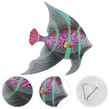 1 Piece Fish Iron Wall Hanging - Wall Art Decor Sculpture for Garden