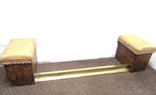 ANTIQUE BRASS FIRE FENDER