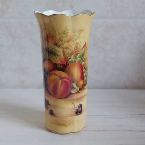 Aynsley orchard gold - gold, vase