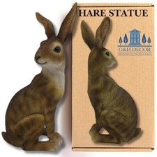 Resin Sitting Hare Rabbit