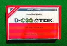 TDK D-C 90 BLANK AUDIO