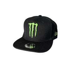Monster Energy New Era 9Forty SnapBack Hat Green Claw Adjustable Black NEW