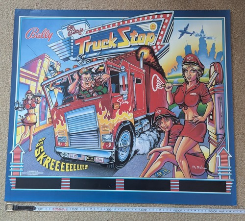 Bally pinball poster from 1988 - pinball,