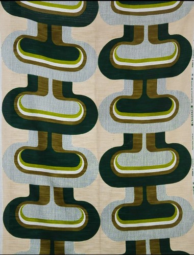 Vintage curtain fabric - vintage,