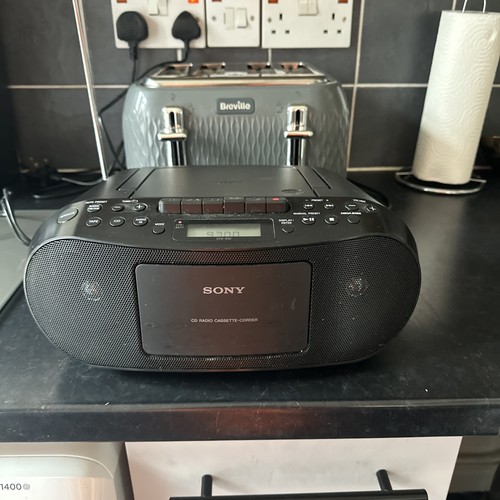 Sony cfd s50 - cd, radio