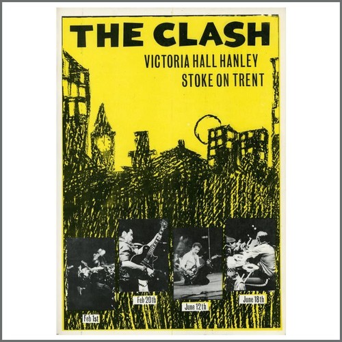 Clash victoria hall hanley - victoria,