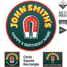 John Smiths Cake Topper