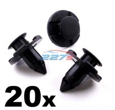 20x 8mm Plastic Trim Clips for
