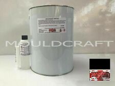 BLACK TOPCOAT 5kg kit FOR FIBREGLASS MOULDS BOATS YACHTS ROOF PAINT