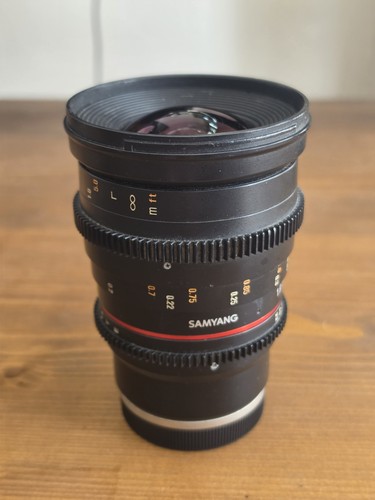 Samyang cine vdslr 20mm - samyang,