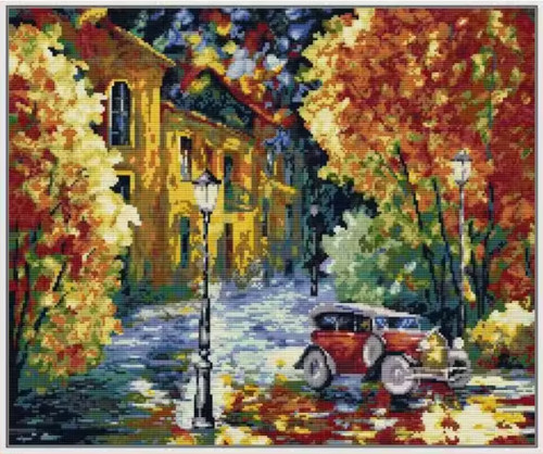 Printed cross stitch kit ct - 14,