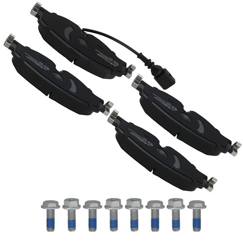 New rear brake pads - set, for