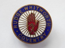 Rudge Whitworth Lapel Badge