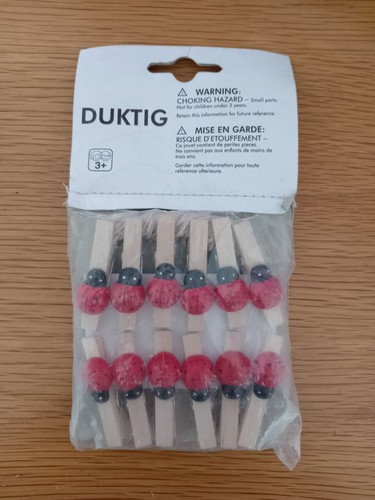 Twelve ikea duktig - duktig, ladybird