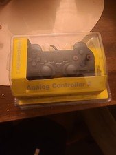 PS2 DualShock 2 Analog Controller In Black Sony PlayStation 2 In Box  NEW SEALED