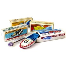 Lithograph Pop Pop Boat 