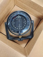 SOWESTER BOSUN HEATH LONDON GIMBALLED MARINE SHIPS BOAT YACHT NAVIGATION COMPASS