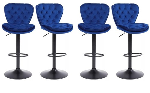 Blue velvet bar - x,