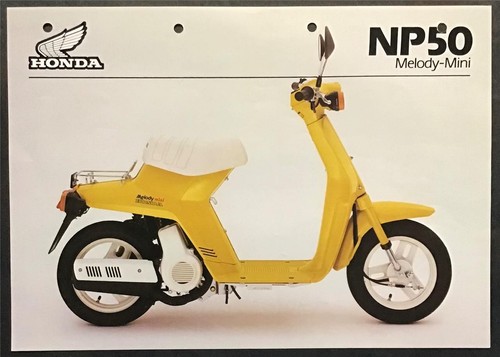 Honda np50 melody mini moped - melody,