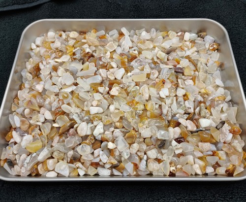 1kg mixed agate - 1kg, chips