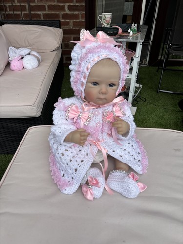 Newborn baby cardigan lacey - baby,