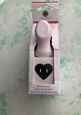 New Martha Stewart Love Heart Button Wedding Ribbon Threader Card Craft Punch HT