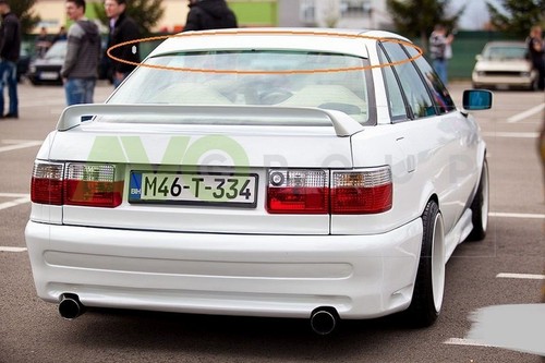 Rear window spoiler sunblind - rear,