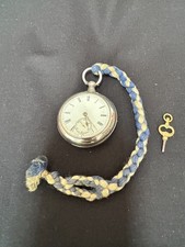 Victorian Paired Cased Fusee Pocket Watch - 1884