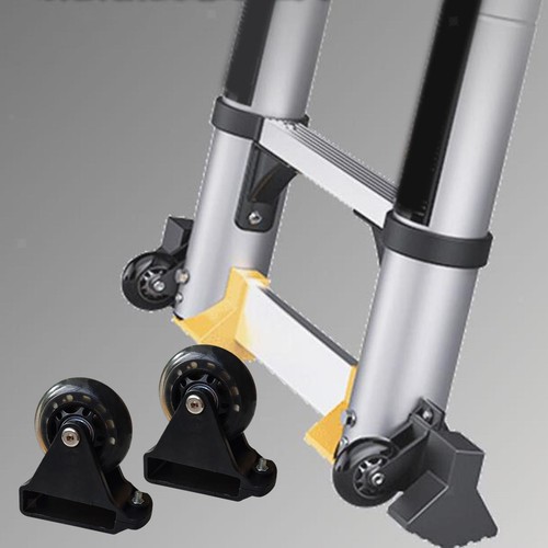 2pcs ladder leveling - 2pcs, casters
