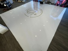 White Seamless Dance Floor -