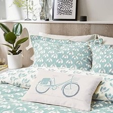 Scion Living Bicycle Bike Snowdrop Cushion BNWT