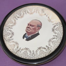 Winston Churchill Bone China Collectors Plate 23cm Dia.
