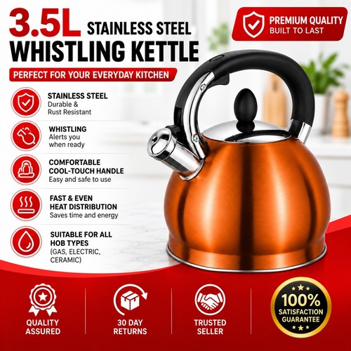 Copper stainless steel - 3.5l,