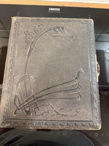 Victorian photo album rare - victorian,