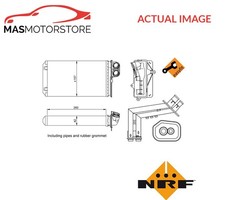 HEATER RADIATOR EXCHANGER LHD ONLY NRF 53216 A NEW OE REPLACEMENT