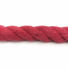 14mm Natural Red Cotton Rope