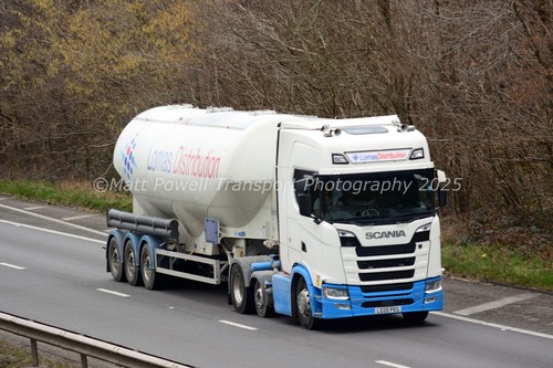 Truck photo 12x8 scania - scania, s580