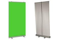 Green Screen Roller Banner