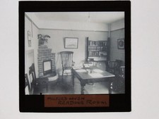 Milford Haven Reading Room Glass Magic Lantern Slide