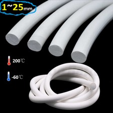 Solid Rubber Foam Sealing Strip Round Bar For Cabinet Door Sponge Seal 1mm~25mm