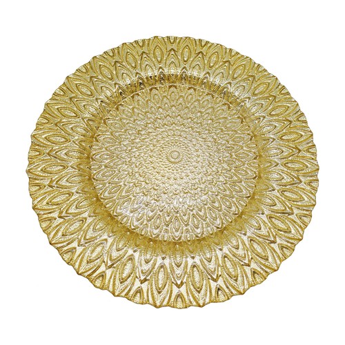 Glass charger plates - charger,