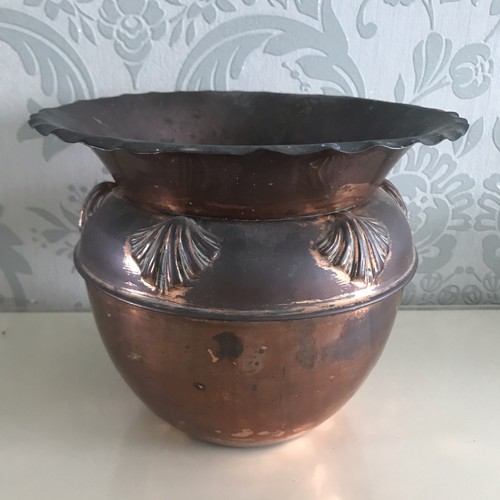 Art nouveau copper - nouveau, planter
