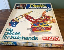 Vintage Plastic Meccano Set