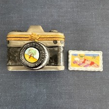 Limoges Antoria Peint Main No 499 Beach Camera And Picture